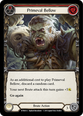 Primeval Bellow (Red) [WTR035-C] Alpha Print Normal | Shuffle n Cut Hobbies & Games