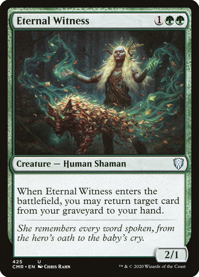 Eternal Witness [Commander Legends] | Shuffle n Cut Hobbies & Games