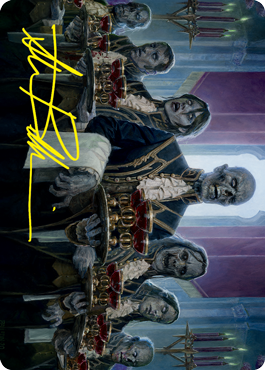 Dying to Serve Art Card (Gold-Stamped Signature) [Innistrad: Crimson Vow Art Series] | Shuffle n Cut Hobbies & Games
