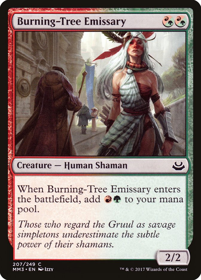 Burning-Tree Emissary [Modern Masters 2017] | Shuffle n Cut Hobbies & Games