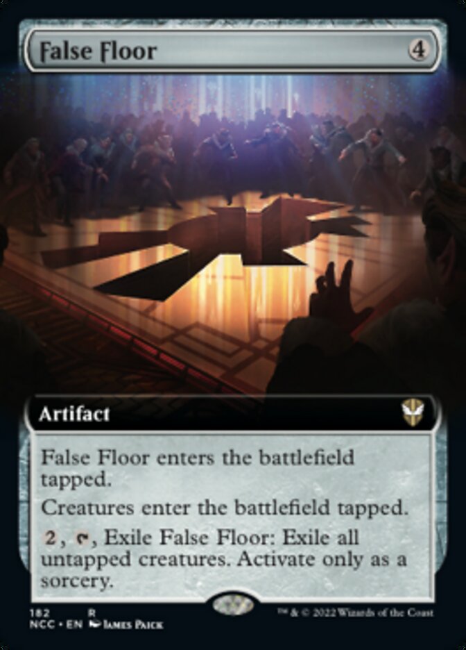 False Floor (Extended Art) [Streets of New Capenna Commander] | Shuffle n Cut Hobbies & Games