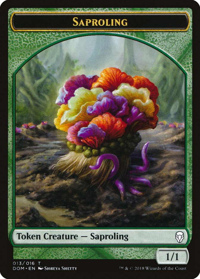 Saproling Token (013/016) [Dominaria Tokens] | Shuffle n Cut Hobbies & Games