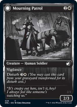 Mourning Patrol // Morning Apparition [Innistrad: Double Feature] | Shuffle n Cut Hobbies & Games