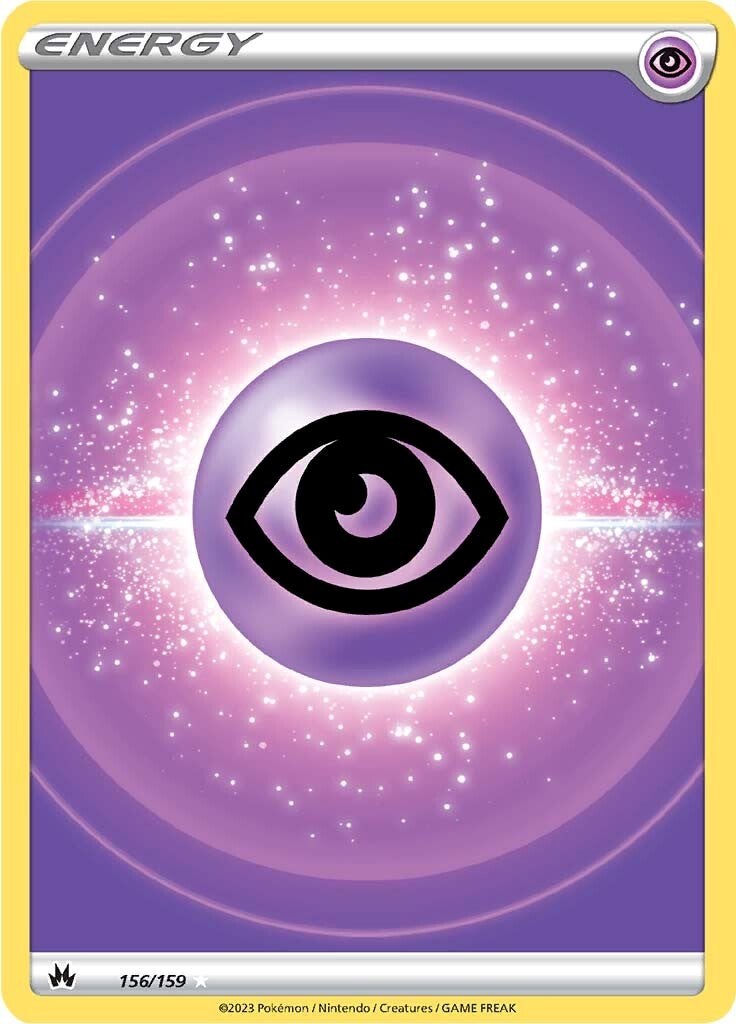 Psychic Energy (156/159) (Texture Full Art) [Sword & Shield: Crown Zenith] | Shuffle n Cut Hobbies & Games