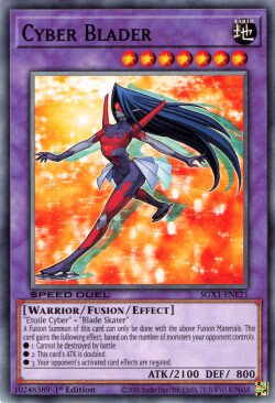 Cyber Blader [SGX1-ENE21] Common | Shuffle n Cut Hobbies & Games