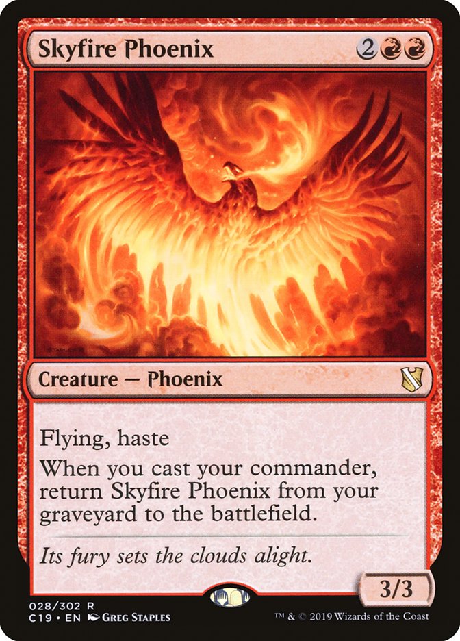 Skyfire Phoenix [Commander 2019] | Shuffle n Cut Hobbies & Games
