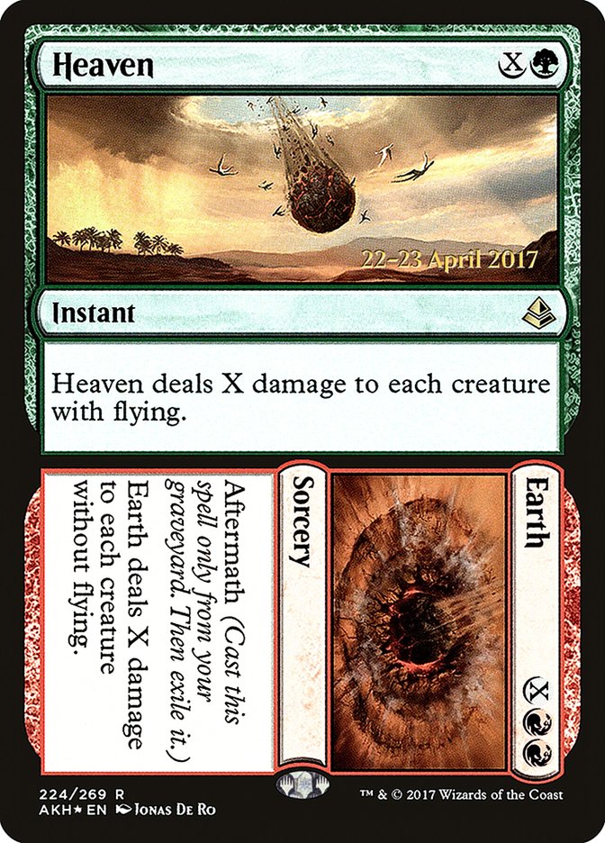 Heaven // Earth [Amonkhet Prerelease Promos] | Shuffle n Cut Hobbies & Games