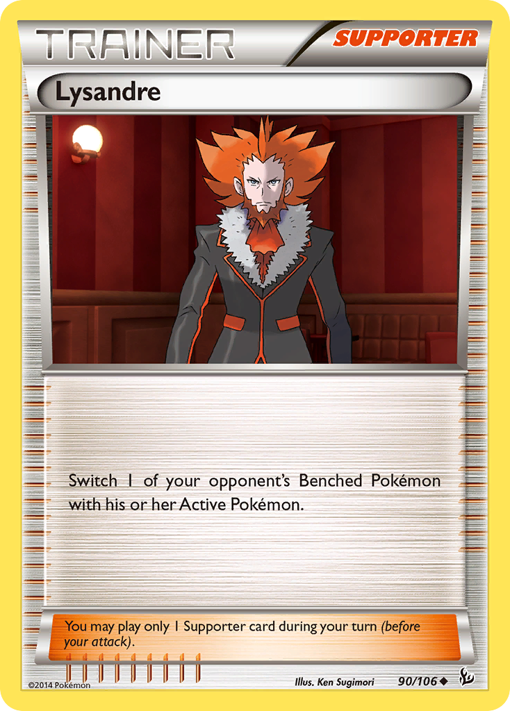 Lysandre (90/106) [XY: Flashfire] | Shuffle n Cut Hobbies & Games