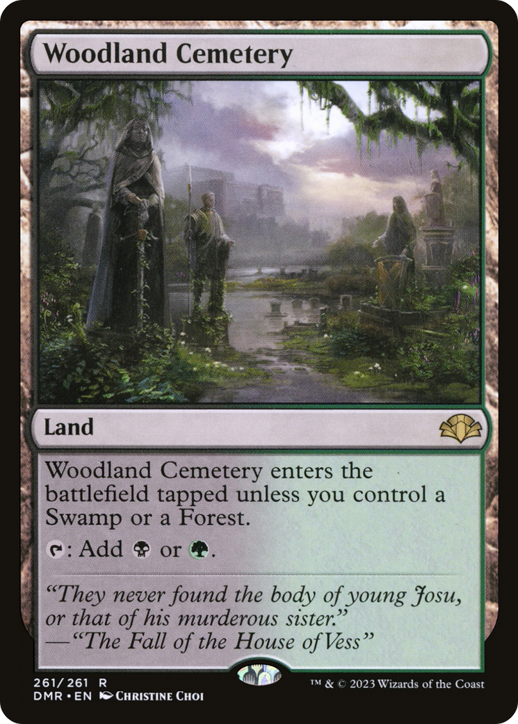 Woodland Cemetery [Dominaria Remastered] | Shuffle n Cut Hobbies & Games