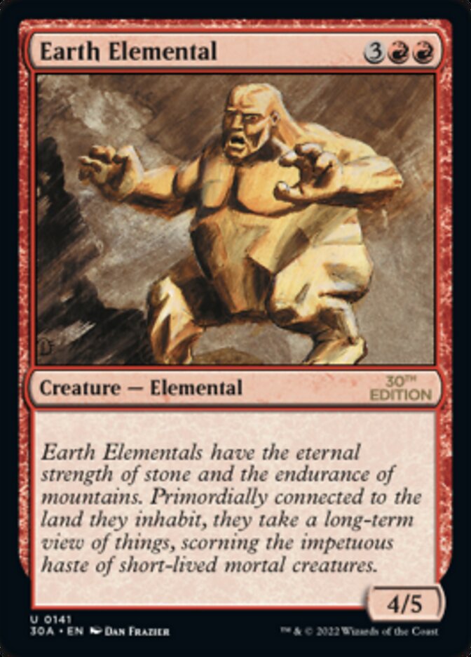 Earth Elemental [30th Anniversary Edition] | Shuffle n Cut Hobbies & Games