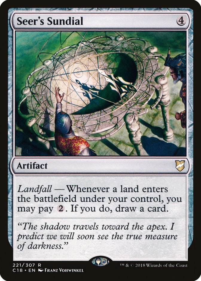 Seer's Sundial [Commander 2018] | Shuffle n Cut Hobbies & Games
