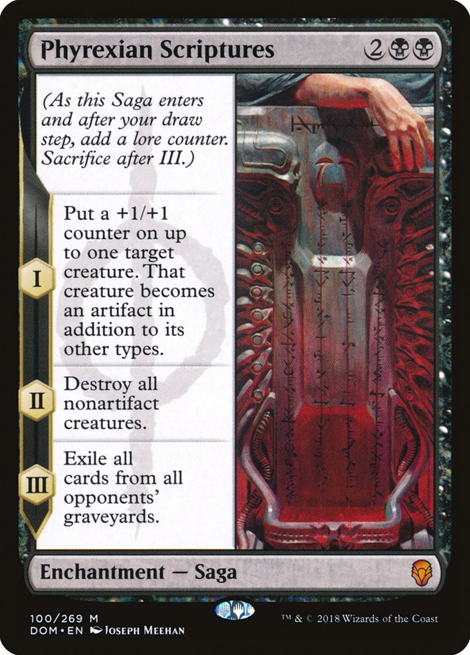 Phyrexian Scriptures [Dominaria] | Shuffle n Cut Hobbies & Games