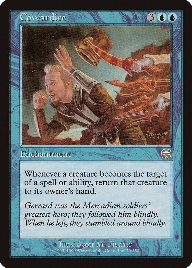 Cowardice [Mercadian Masques] | Shuffle n Cut Hobbies & Games