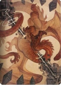 Soul Shatter Art Card [Zendikar Rising Art Series] | Shuffle n Cut Hobbies & Games