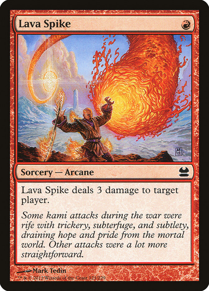 Lava Spike [Modern Masters] | Shuffle n Cut Hobbies & Games