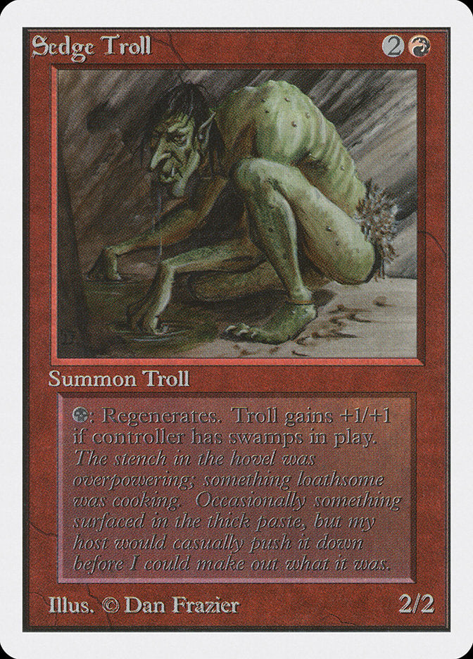 Sedge Troll [Unlimited Edition] | Shuffle n Cut Hobbies & Games