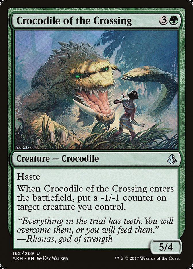 Crocodile of the Crossing [Amonkhet] | Shuffle n Cut Hobbies & Games