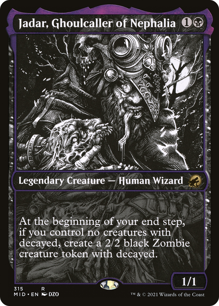 Jadar, Ghoulcaller of Nephalia (Showcase Eternal Night) [Innistrad: Midnight Hunt] | Shuffle n Cut Hobbies & Games