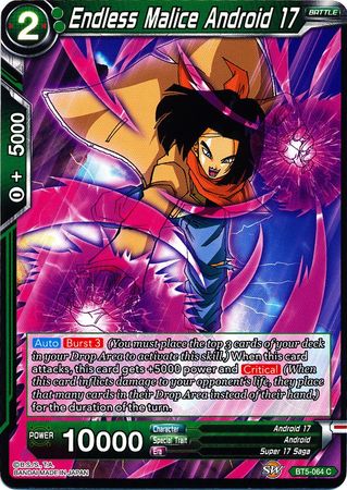 Endless Malice Android 17 (BT5-064) [Miraculous Revival] | Shuffle n Cut Hobbies & Games