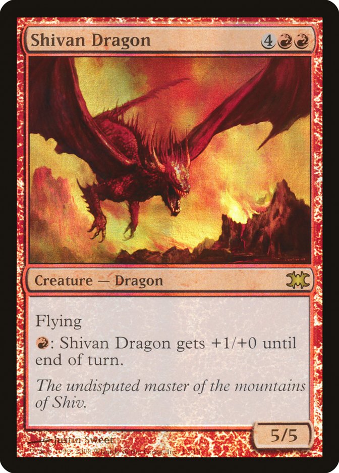 Shivan Dragon [From the Vault: Dragons] | Shuffle n Cut Hobbies & Games