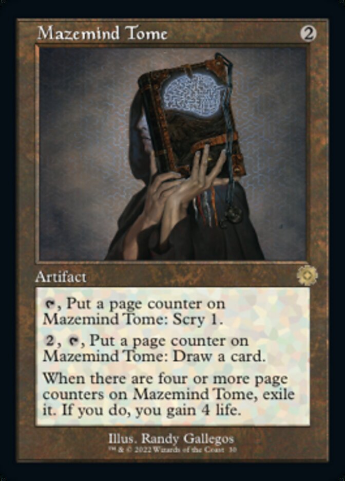 Mazemind Tome (Retro) [The Brothers' War Retro Artifacts] | Shuffle n Cut Hobbies & Games