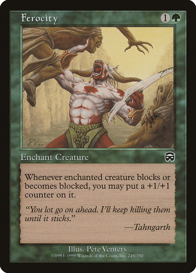 Ferocity [Mercadian Masques] | Shuffle n Cut Hobbies & Games