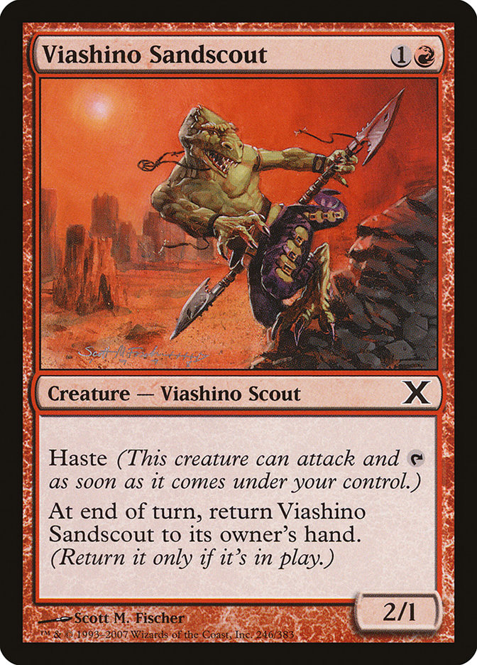 Viashino Sandscout [Tenth Edition] | Shuffle n Cut Hobbies & Games
