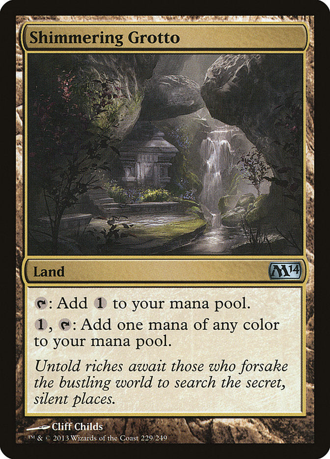 Shimmering Grotto [Magic 2014] | Shuffle n Cut Hobbies & Games