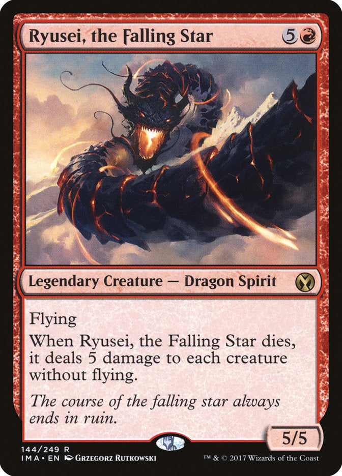 Ryusei, the Falling Star [Iconic Masters] | Shuffle n Cut Hobbies & Games