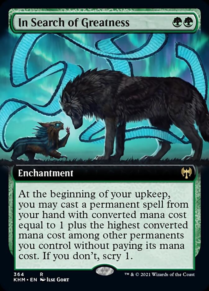 In Search of Greatness (Extended Art) [Kaldheim] | Shuffle n Cut Hobbies & Games