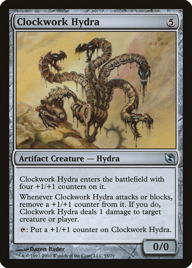 Clockwork Hydra [Duel Decks: Elspeth vs. Tezzeret] | Shuffle n Cut Hobbies & Games