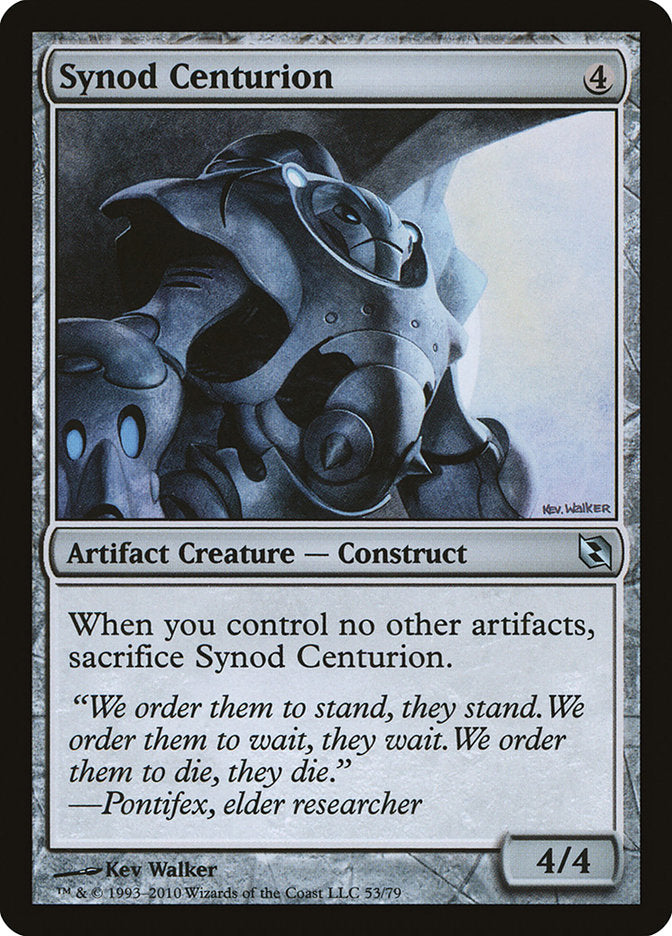 Synod Centurion [Duel Decks: Elspeth vs. Tezzeret] | Shuffle n Cut Hobbies & Games