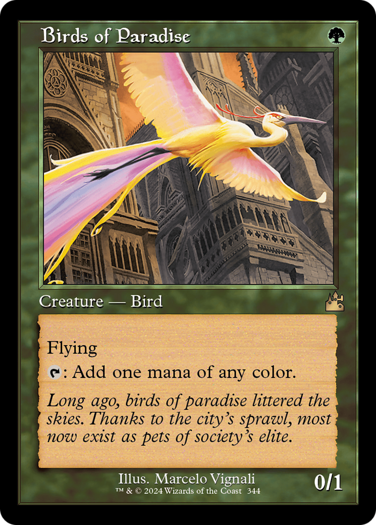 Birds of Paradise (Retro) [Ravnica Remastered] | Shuffle n Cut Hobbies & Games