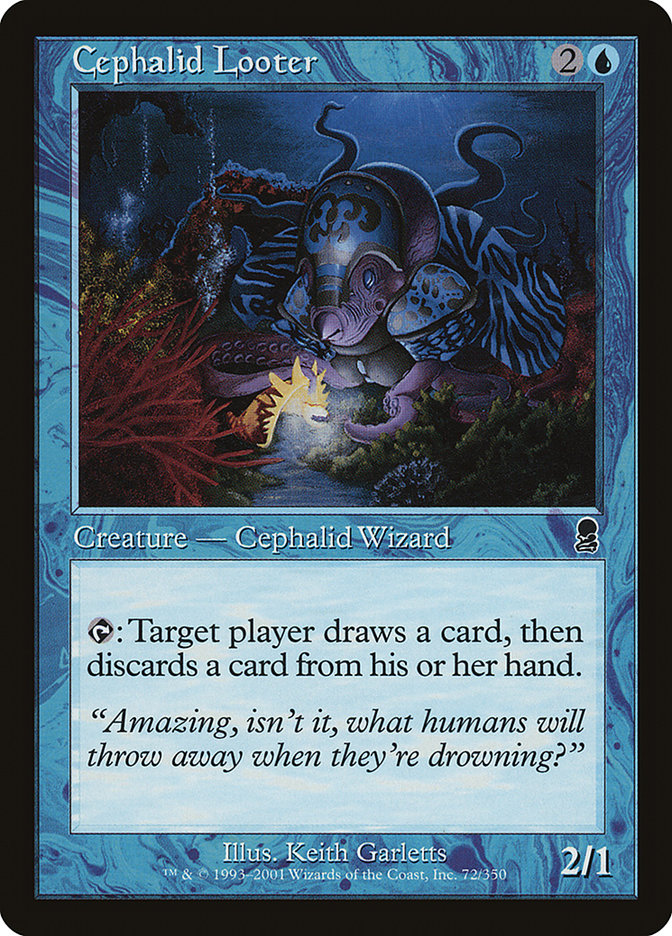 Cephalid Looter (Misprinted) [Odyssey] | Shuffle n Cut Hobbies & Games