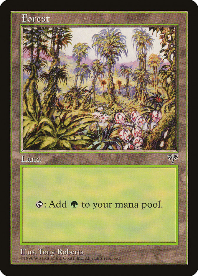 Forest (Flowers Not Opened Bottom Right) [Mirage] | Shuffle n Cut Hobbies & Games