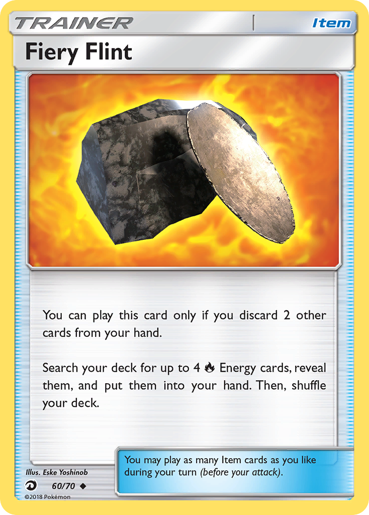 Fiery Flint (60/70) [Sun & Moon: Dragon Majesty] | Shuffle n Cut Hobbies & Games