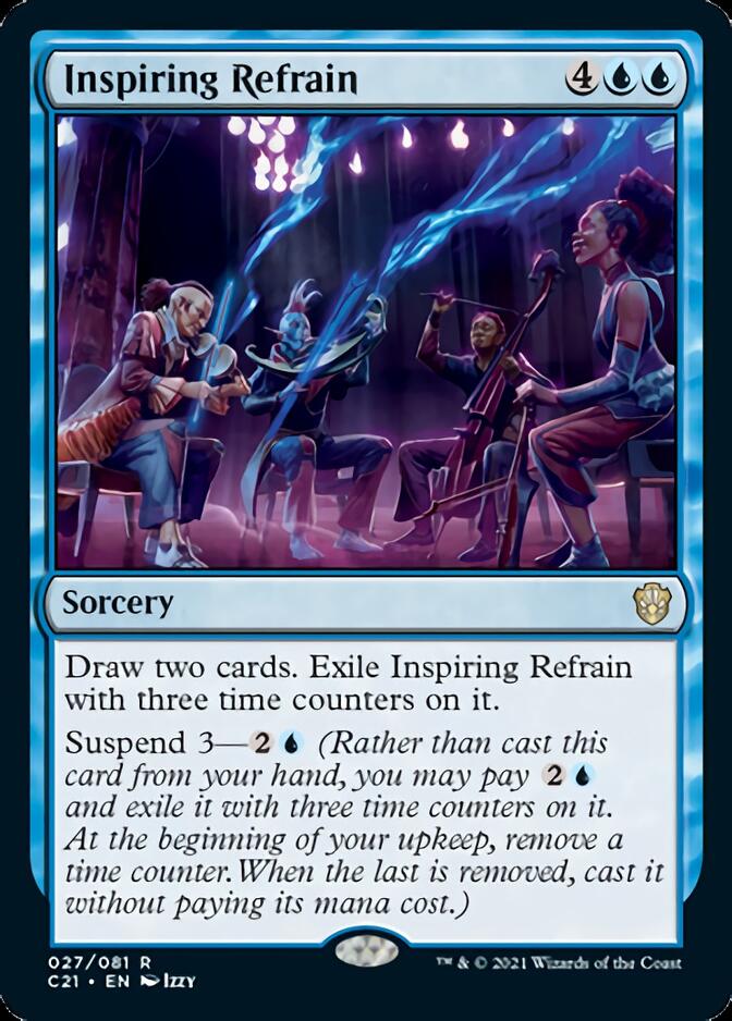 Inspiring Refrain [Commander 2021] | Shuffle n Cut Hobbies & Games