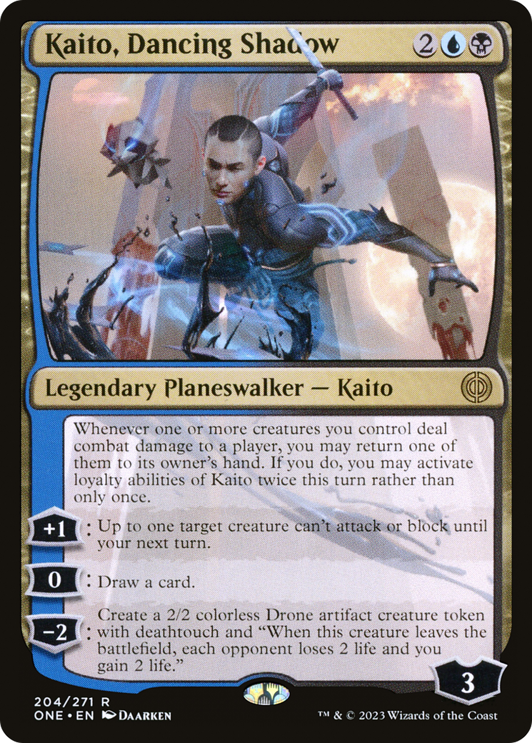 Kaito, Dancing Shadow [Phyrexia: All Will Be One] | Shuffle n Cut Hobbies & Games
