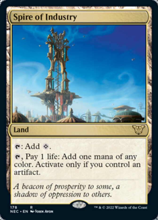 Spire of Industry [Kamigawa: Neon Dynasty Commander] | Shuffle n Cut Hobbies & Games