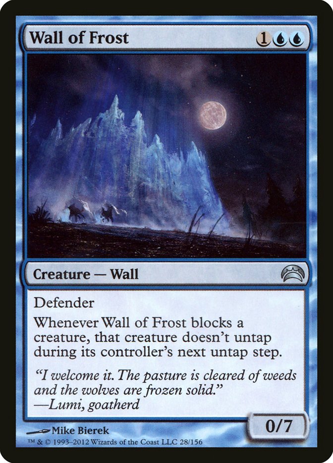 Wall of Frost [Planechase 2012] | Shuffle n Cut Hobbies & Games