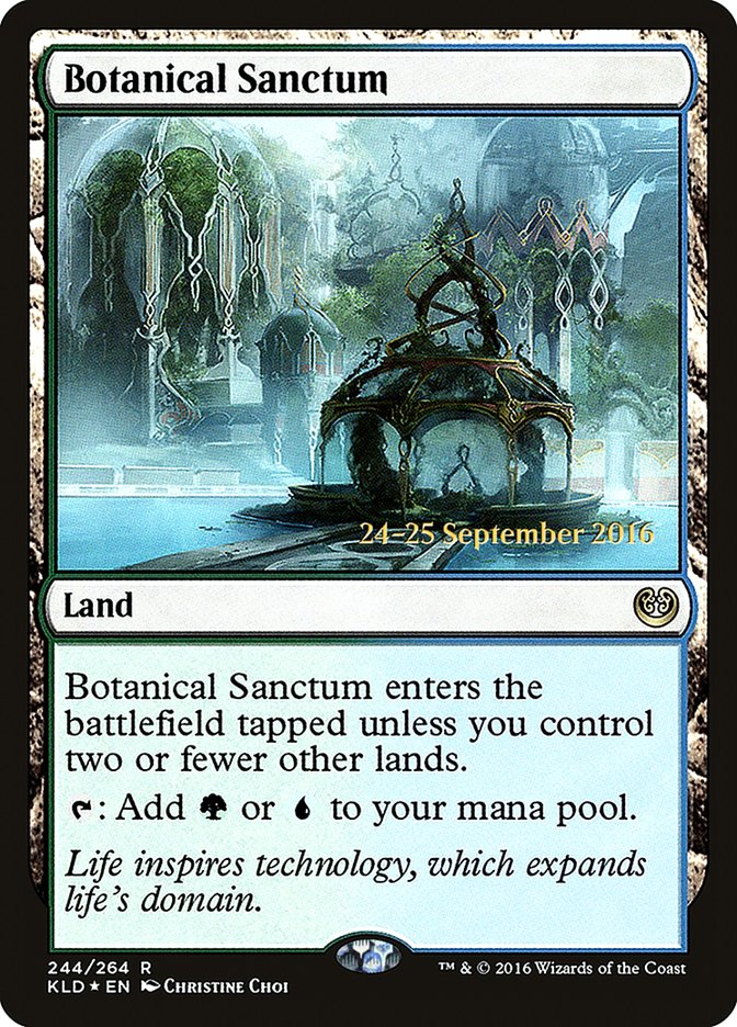 Botanical Sanctum [Kaladesh Prerelease Promos] | Shuffle n Cut Hobbies & Games