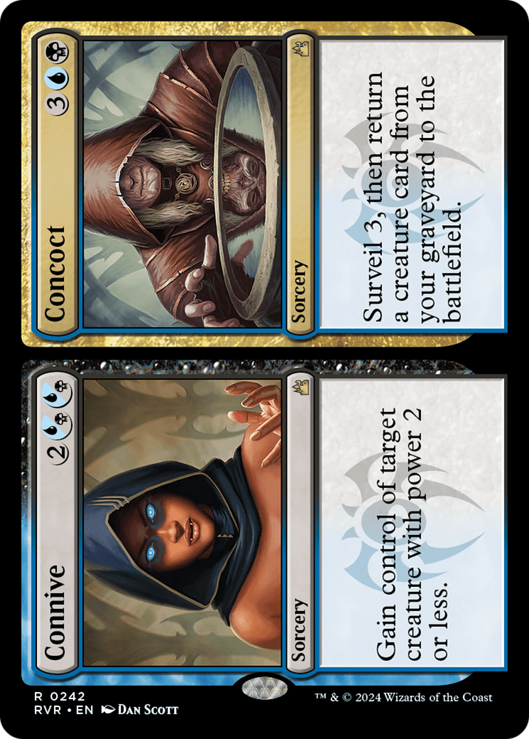 Connive // Concoct [Ravnica Remastered] | Shuffle n Cut Hobbies & Games
