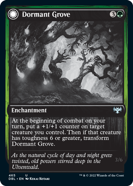 Dormant Grove // Gnarled Grovestrider [Innistrad: Double Feature] | Shuffle n Cut Hobbies & Games