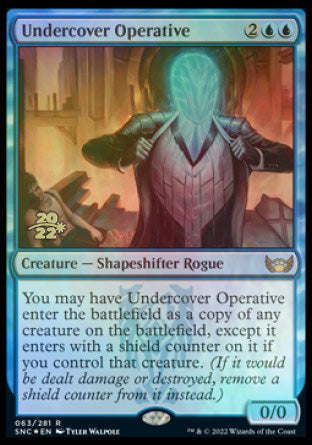Undercover Operative [Streets of New Capenna Prerelease Promos] | Shuffle n Cut Hobbies & Games