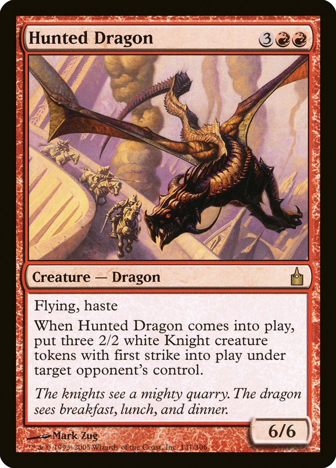 Hunted Dragon [Ravnica: City of Guilds] | Shuffle n Cut Hobbies & Games