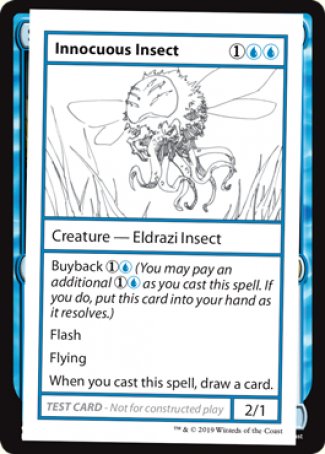 Innocuous Insect (2021 Edition) [Mystery Booster Playtest Cards] | Shuffle n Cut Hobbies & Games