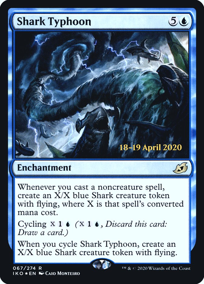 Shark Typhoon [Ikoria: Lair of Behemoths Prerelease Promos] | Shuffle n Cut Hobbies & Games