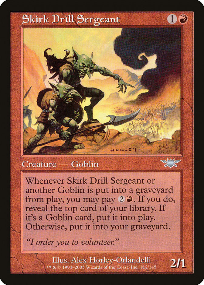 Skirk Drill Sergeant [Legions] | Shuffle n Cut Hobbies & Games