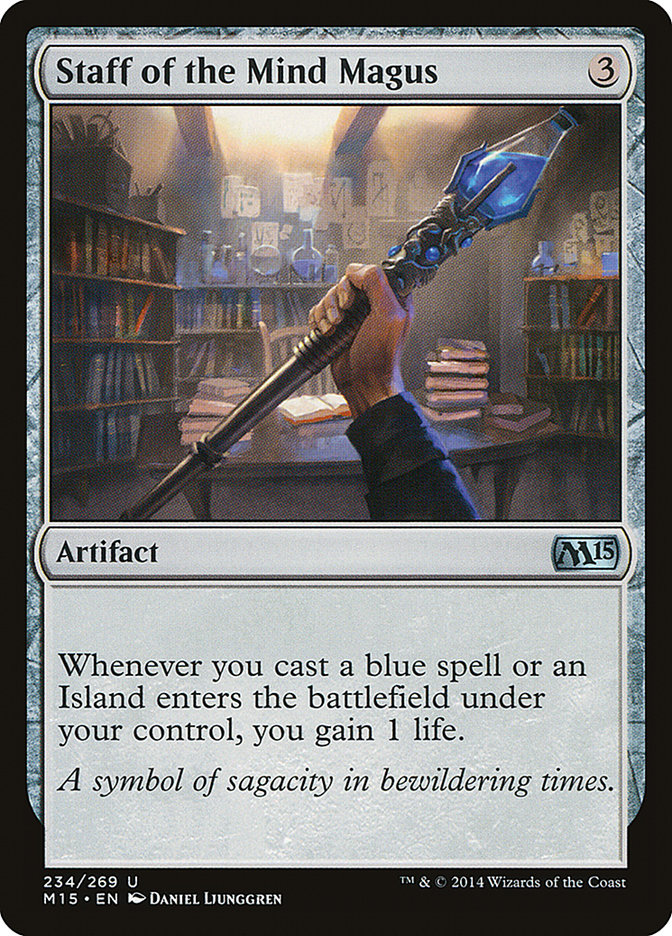 Staff of the Mind Magus [Magic 2015] | Shuffle n Cut Hobbies & Games
