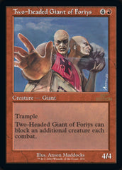 Two-Headed Giant of Foriys (Retro) [30th Anniversary Edition] | Shuffle n Cut Hobbies & Games